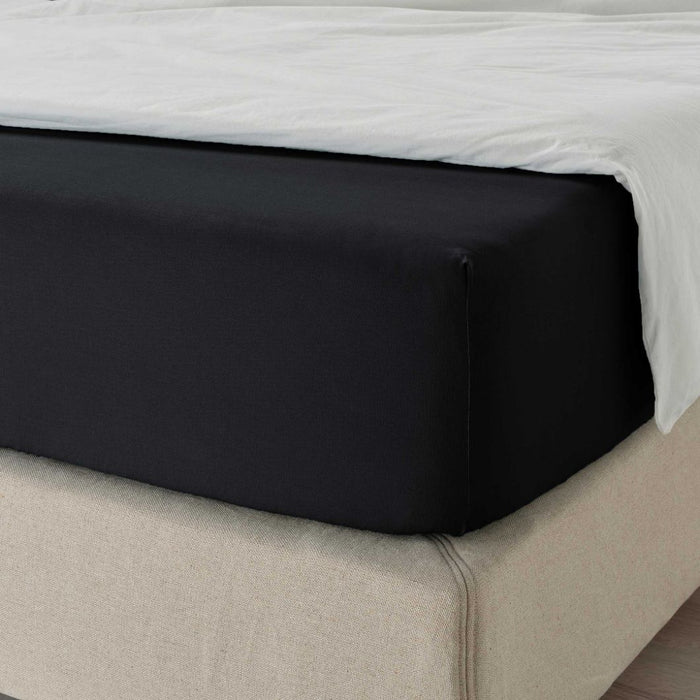Premium Quality Fitted Sheet Black