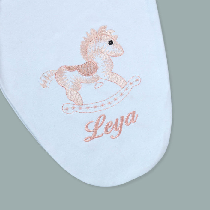 Customized Name Unicorn Embroidered Bundle