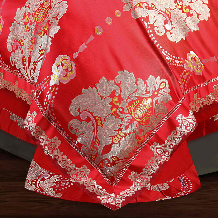 Ruby Isabella Jacquard Bedding Set