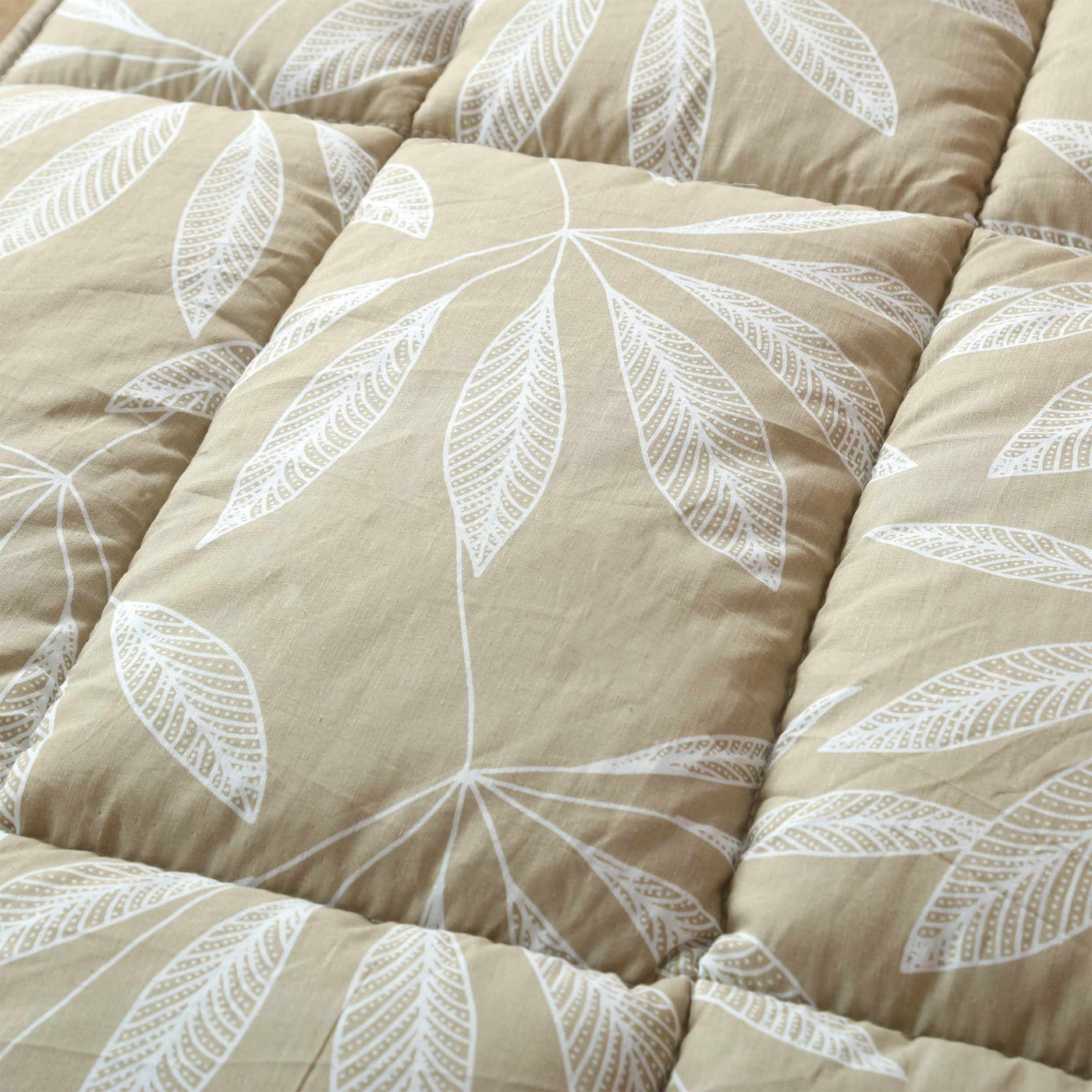 Serene Leaf Sofa Topper — Cotton Passion