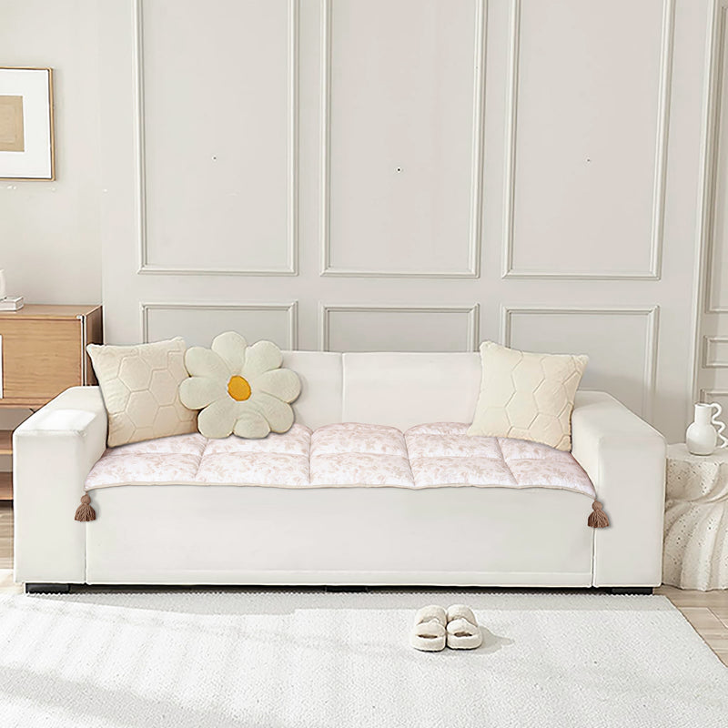 Serene Petals Sofa Topper