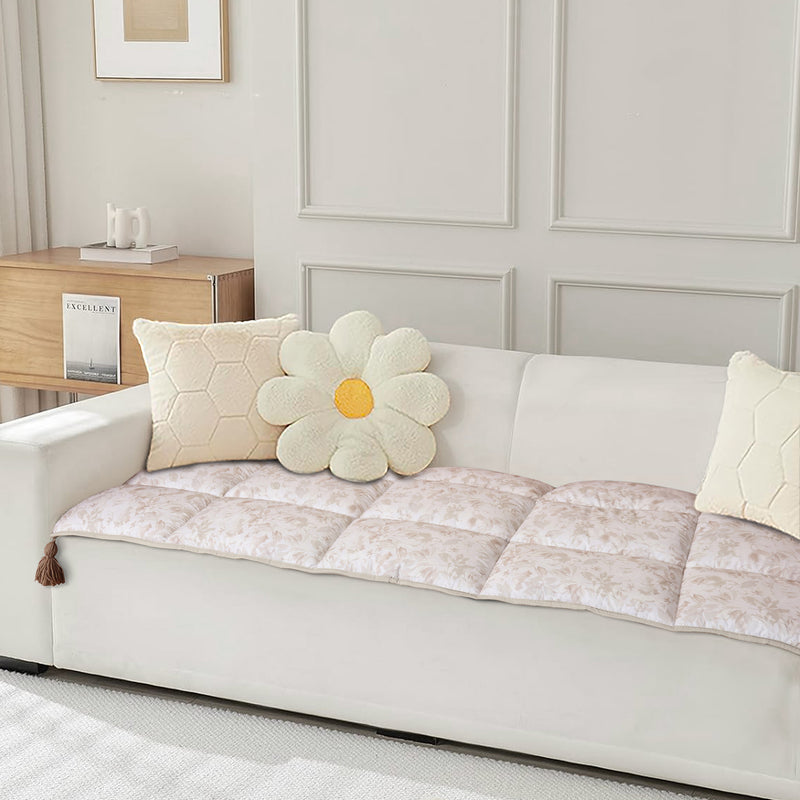 Serene Petals Sofa Topper