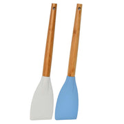Best  Bamboo Wood Silicone Serving  Spoon (4410336444525)