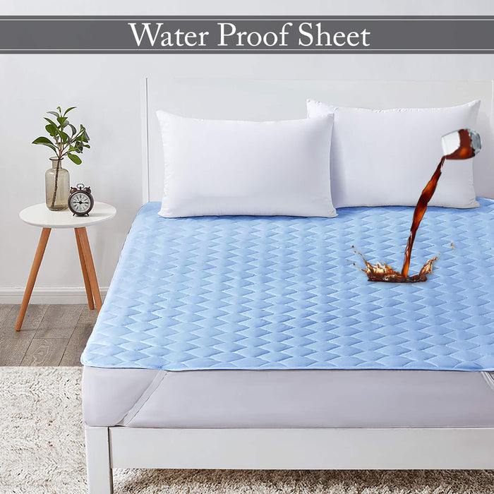 Waterproof Quilted Mattress Protectors With Elastic Strap