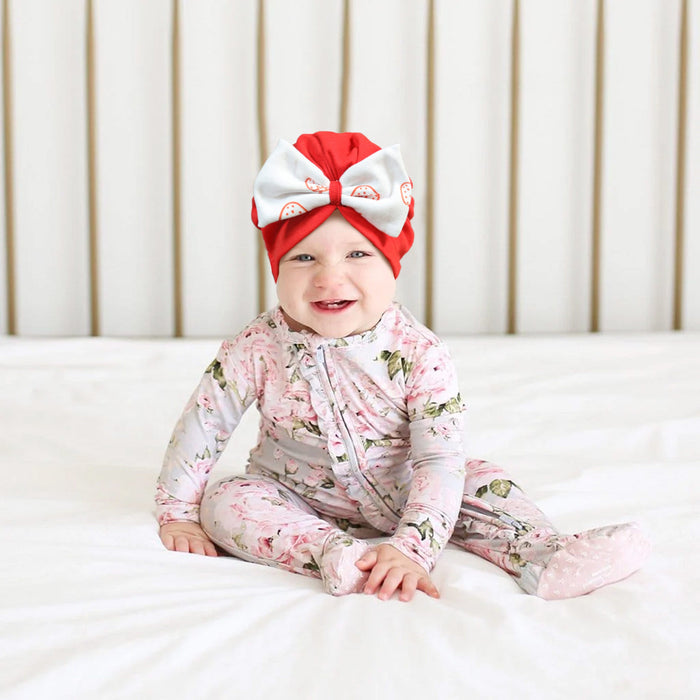 Strawberry Delight Turban Caps Bundle