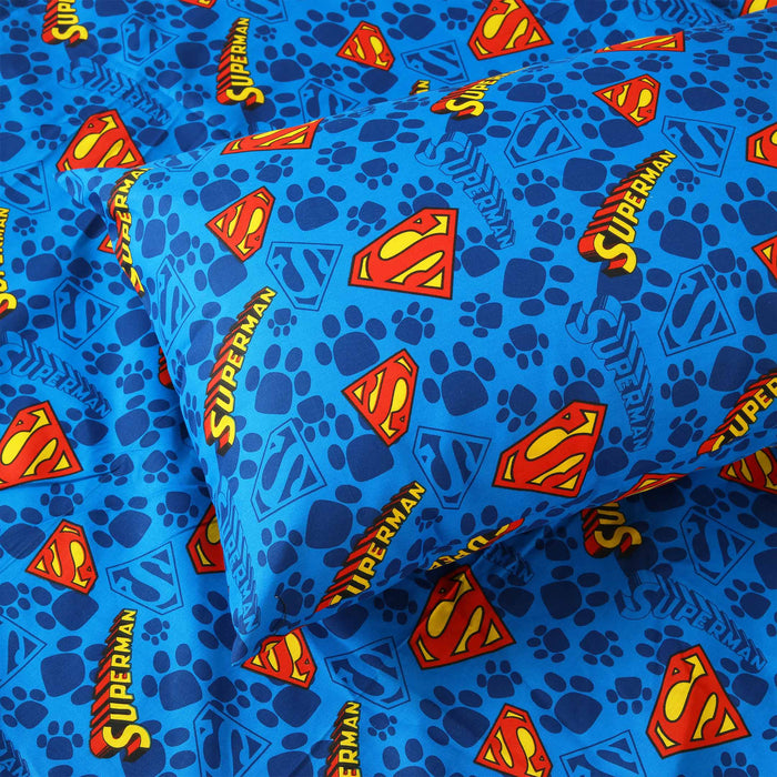 Superman Polycotton Kids Bedsheet