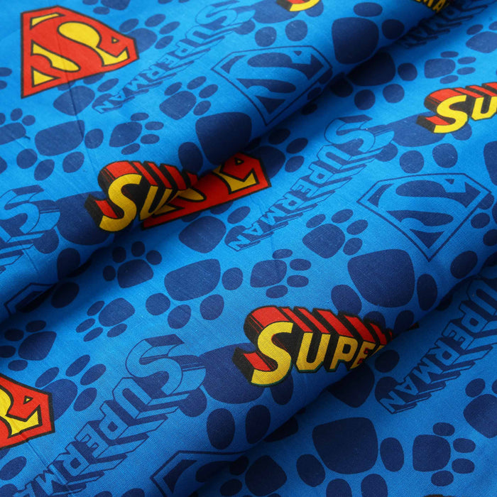 Superman Polycotton Kids Bedsheet