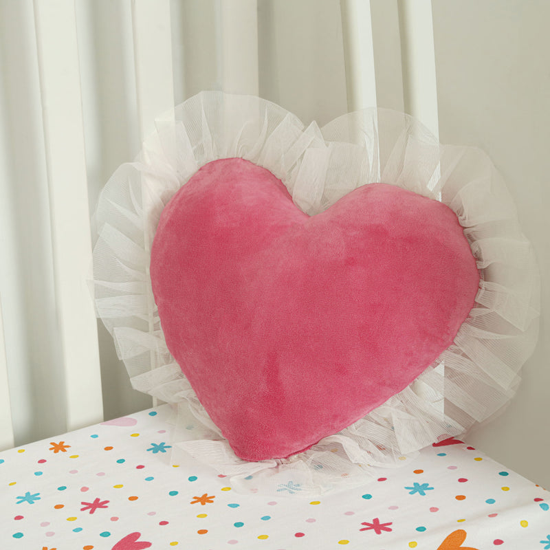 Sweet Heart Ruffle Crib Set