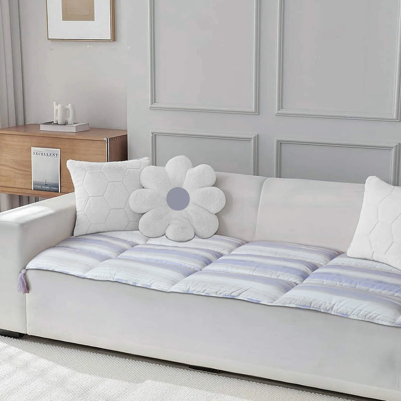 Tranquil Stripes Sofa Topper