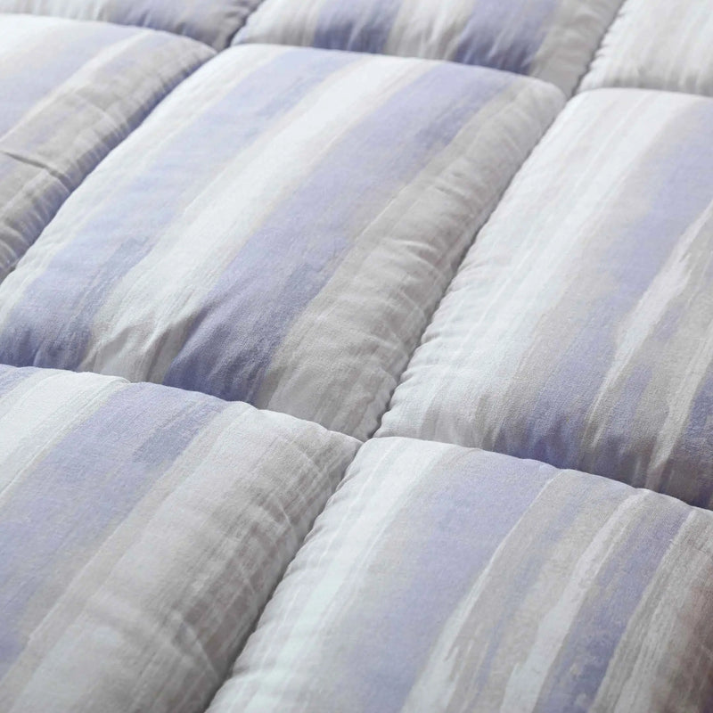 Close-up of striped cushion