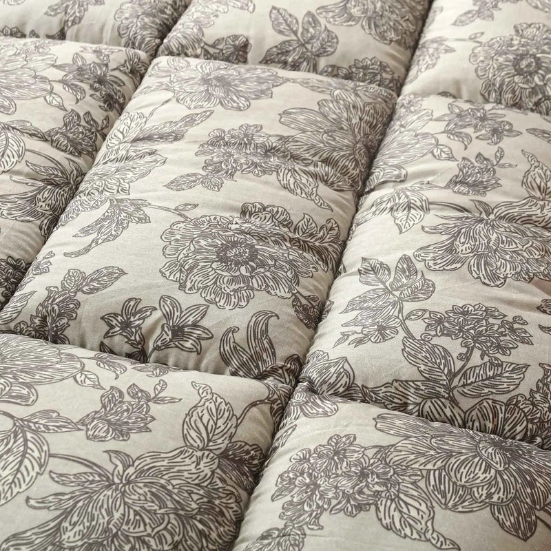 Vintage Botanica Quilted Sofa Topper