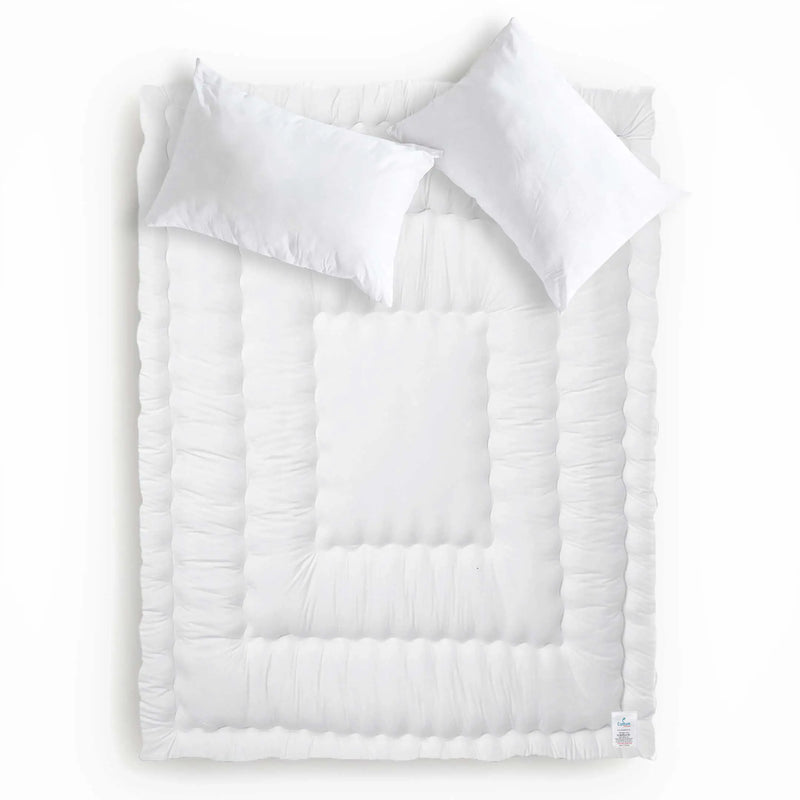 Wavy Square Mattress Topper