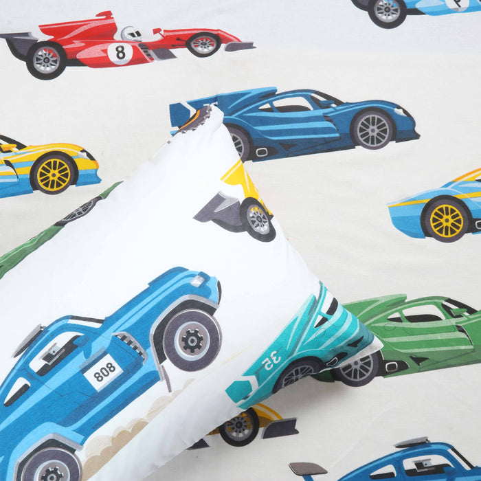 Wonder Cars Kids Bedsheet