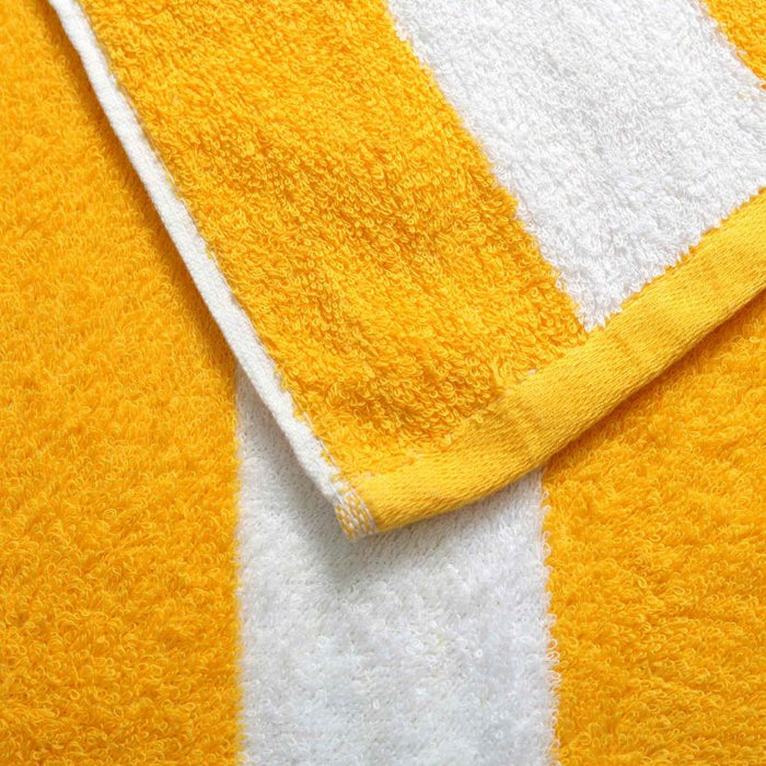 Yellow Striped Baby Towels