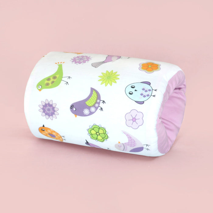 Bloom and Birds Printed Baby Feeding Pillow