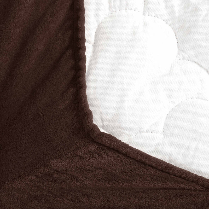 Plush Quilted Fleece Fitted Sheet