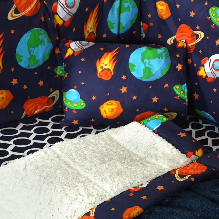 Galaxy Explorer Baby Cot Set