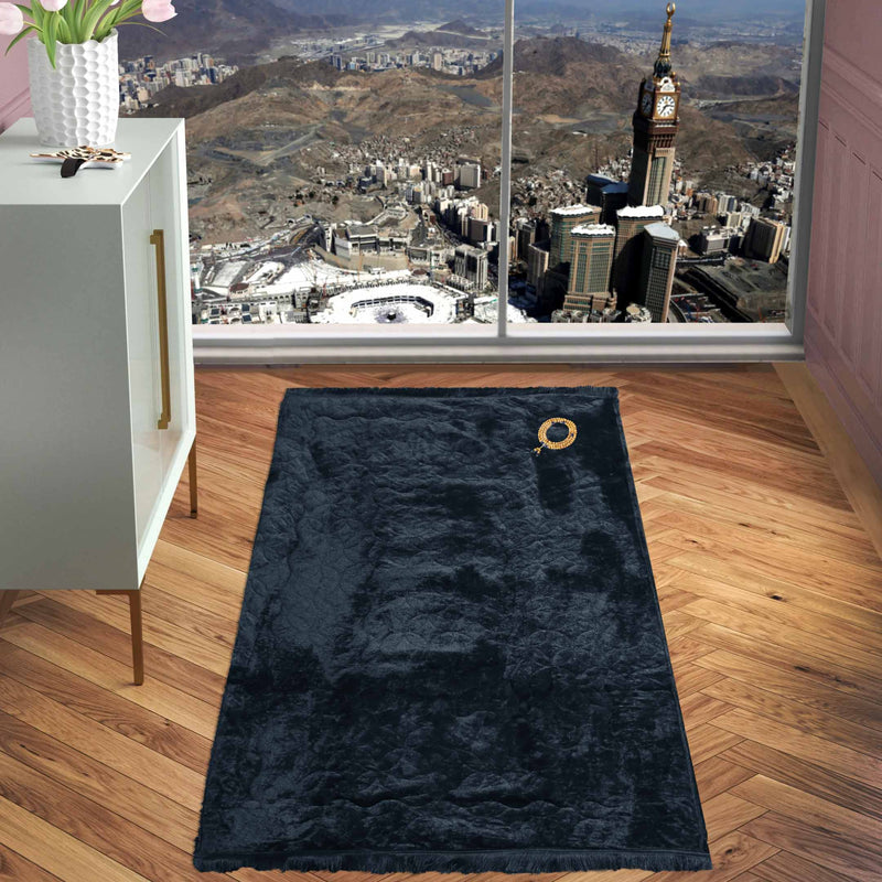 Luxury Crushed Velvet Prayer Mat