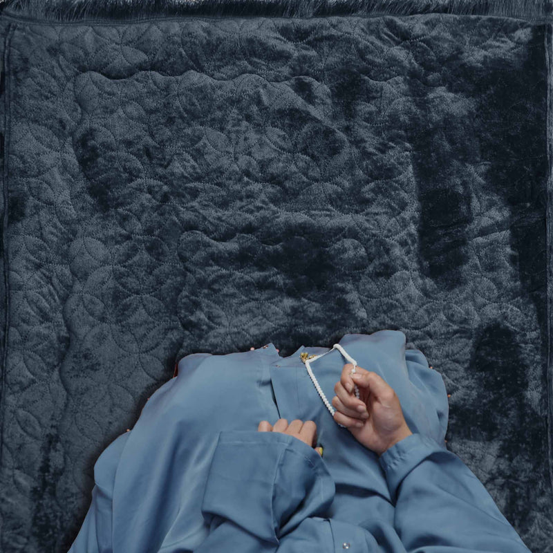 Luxury Crushed Velvet Prayer Mat