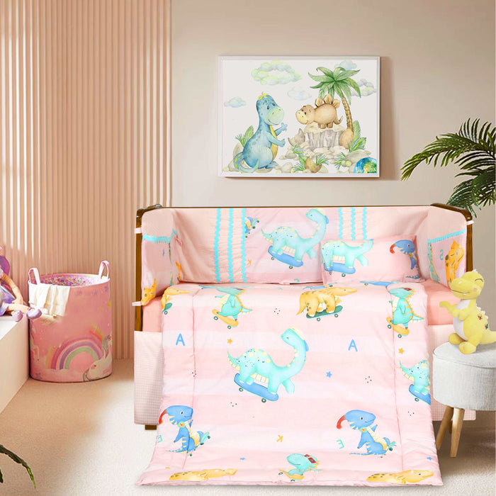 Little Dino Baby Cot Set