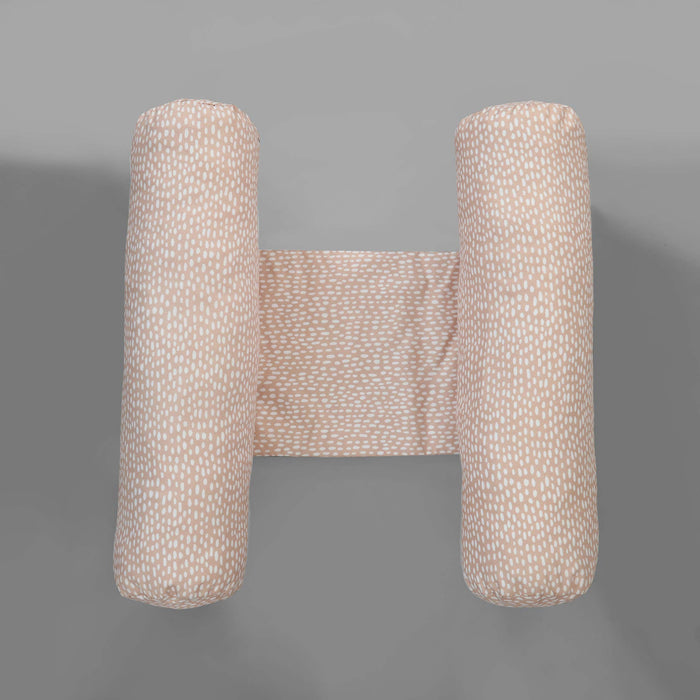 Peach Dots Baby Support Pillow