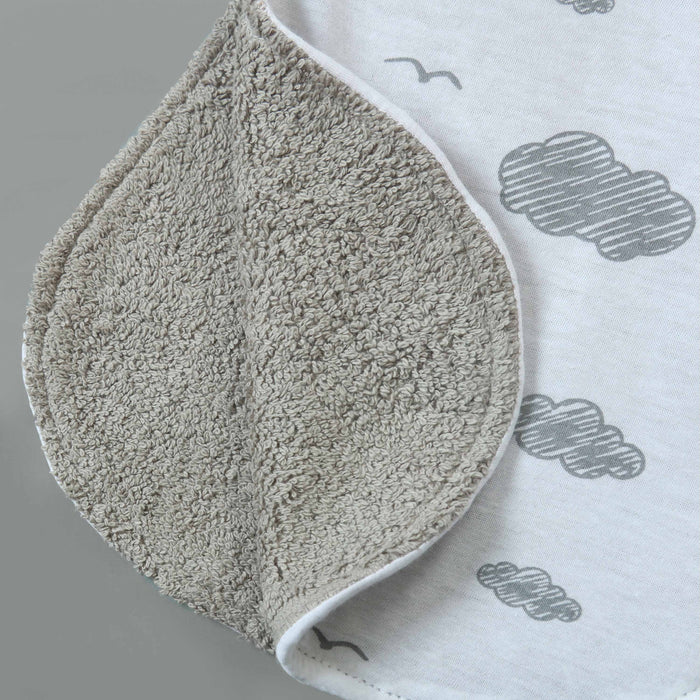 Sky Whisper Baby Burp Cloth