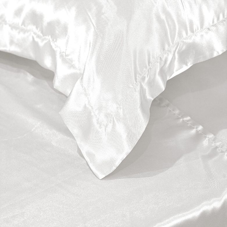 sateen silk bedsheets