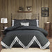 frill lace quilt cover set