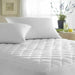 copy of waterproof quilted mattress protectors fitted grey