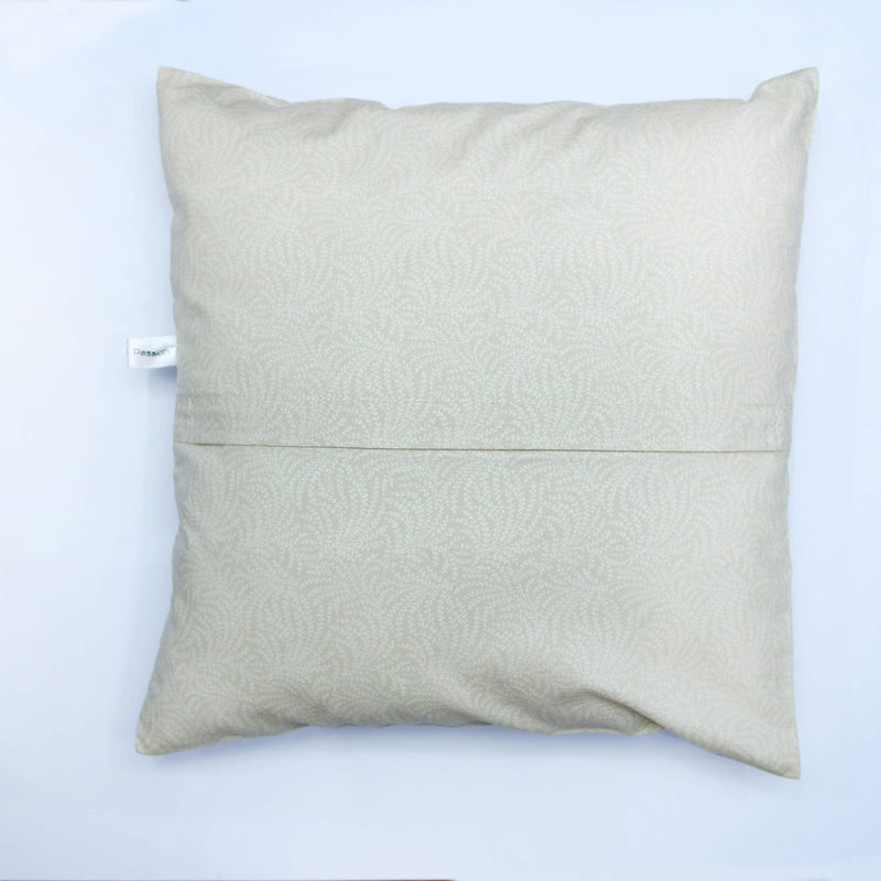 skin flowers zip cushion