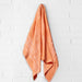 solid orange baby towels