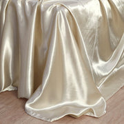sateen silk bedsheets