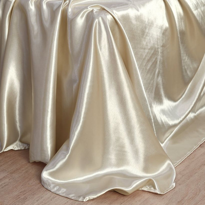 sateen silk bedsheets