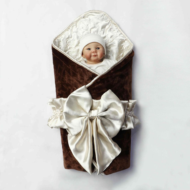 embossed fleece silk reversible wrapping sheet