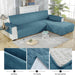 l shape waterproof ultrasonic quilted sofa cover