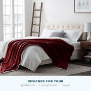 grey ultrasoft sherpa blanket