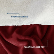 grey ultrasoft sherpa blanket