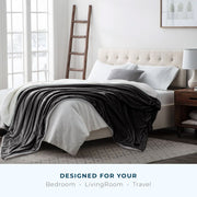 grey ultrasoft sherpa blanket