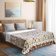 soft warm floral print embossed sherpa blanket1