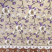 soft warm floral print embossed sherpa blanket1