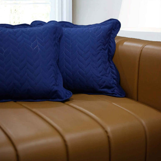 ultrasonic cushion cover navy