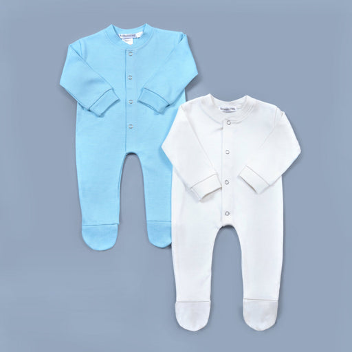 simple style solid color baby romper pack of 2