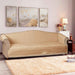 baroque textured french matelassse sofa cover