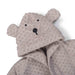 bear ear baby bathrobe
