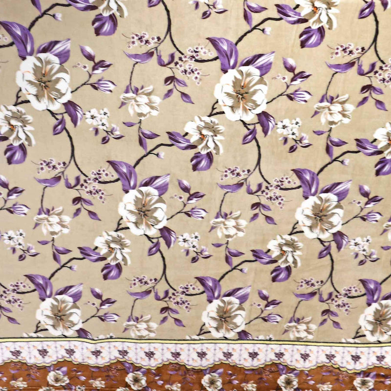 beige lily ac fleece blanket