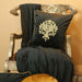 black golden luxury velvet cushion cover bundle of 3