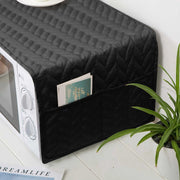 ultrasonic microwave oven cover black