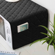 waterproof quilted microwave oven cover beige