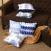 blue tie dye cushion cover set bundle of 5