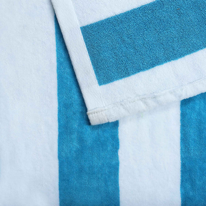 Sky Blue Striped Baby Towels